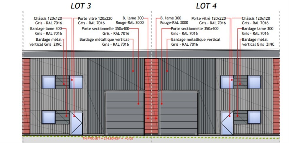 Light Industrial in Chaponost to rent - Floor Plan - Image 3 of 4