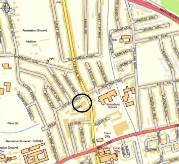 Clifford Rd, London for sale - Plat Map - Image 1 of 1