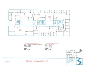 261 S Figueroa St, Los Angeles, CA for rent Floor Plan- Image 2 of 2