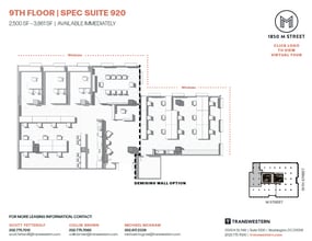 1850 M St NW, Washington, DC to rent Floor Plan- Image 1 of 1