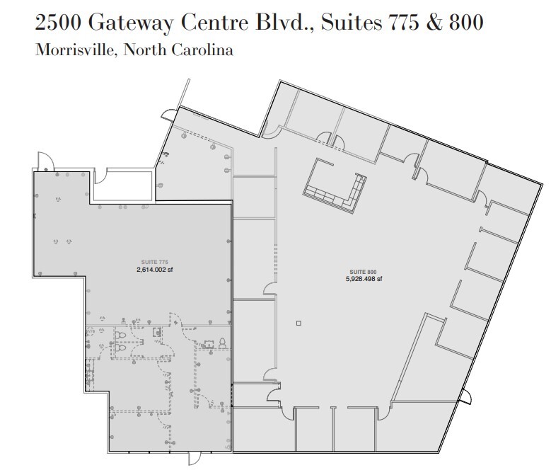 2500 Gateway Centre Blvd, Morrisville, NC for rent Floor Plan- Image 1 of 1