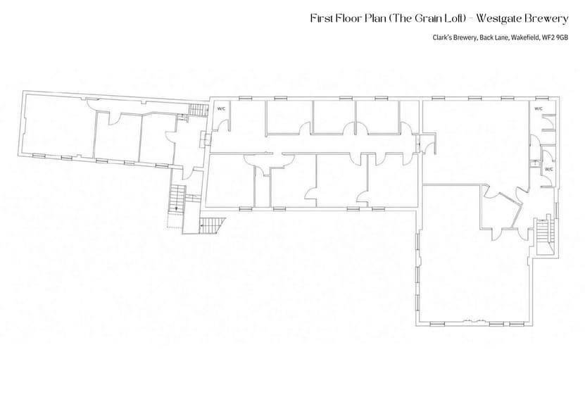 136 Westgate Backlane Rd, Wakefield to rent - Floor Plan - Image 2 of 8