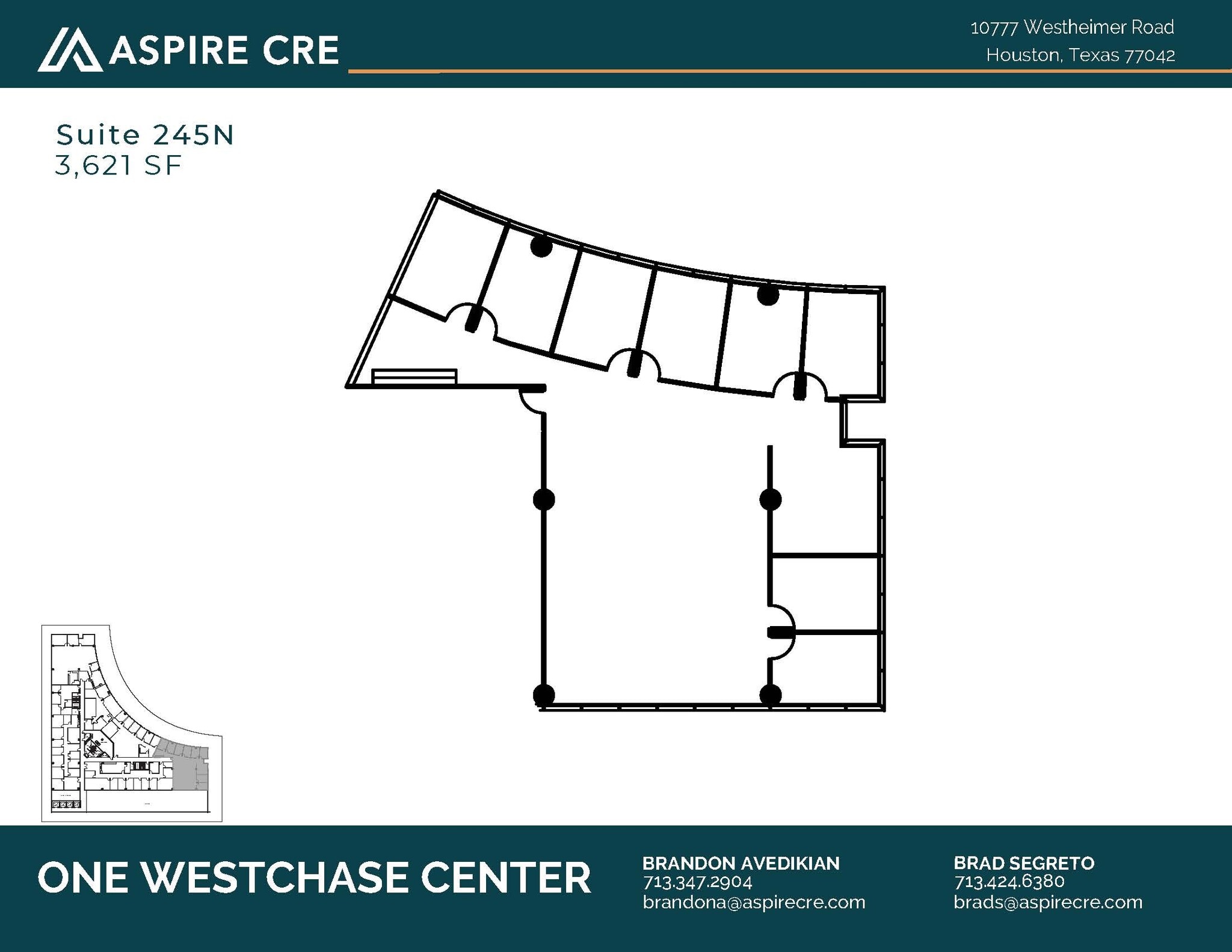 10777 Westheimer Rd, Houston, TX to rent Floor Plan- Image 1 of 1