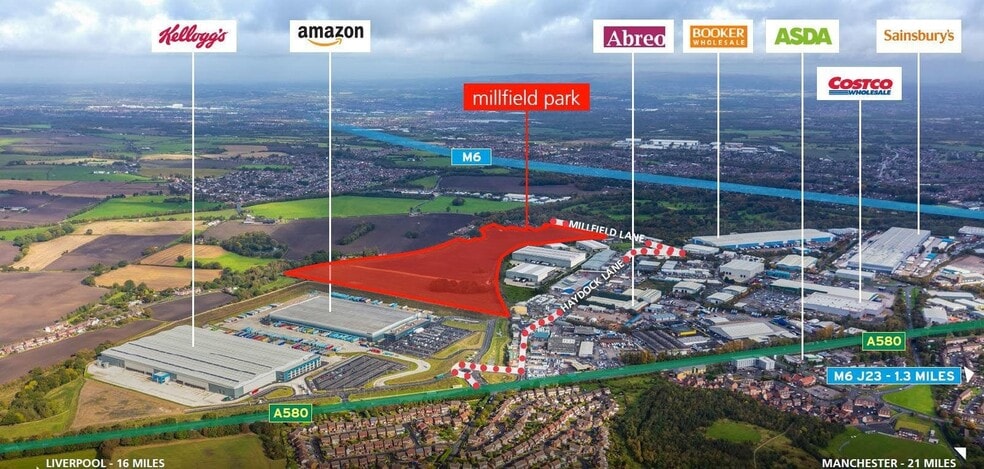 Millfield Ln, Haydock to rent - Building Photo - Image 3 of 12