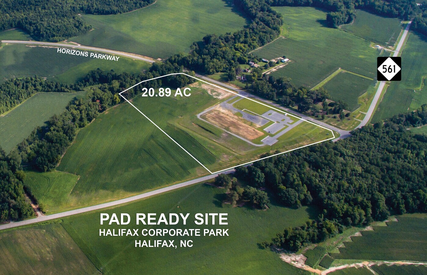 NC Highway 561, Halifax 27839 Pad Ready Site Halifax Corporate Park UK