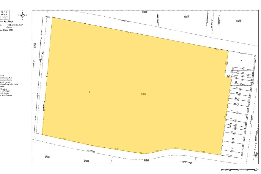 2040-2060 Forest Ave, Staten Island, NY for rent - Plat Map - Image 2 of 3