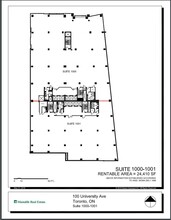 100 University Ave, Toronto, ON for rent Floor Plan- Image 1 of 1