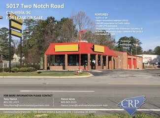 More details for 5017 Two Notch Rd, Columbia, SC - Light Industrial for Rent