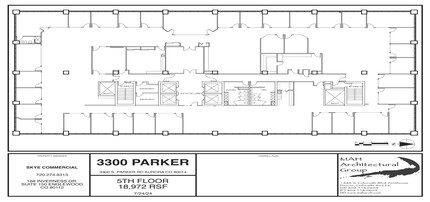 3300 S Parker Rd, Aurora, CO for sale Floor Plan- Image 1 of 1