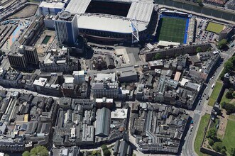 Castle Arcade, Cardiff, VGL - Aerial map view