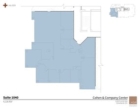 1350 Euclid Ave, Cleveland, OH to rent Site Plan- Image 1 of 1