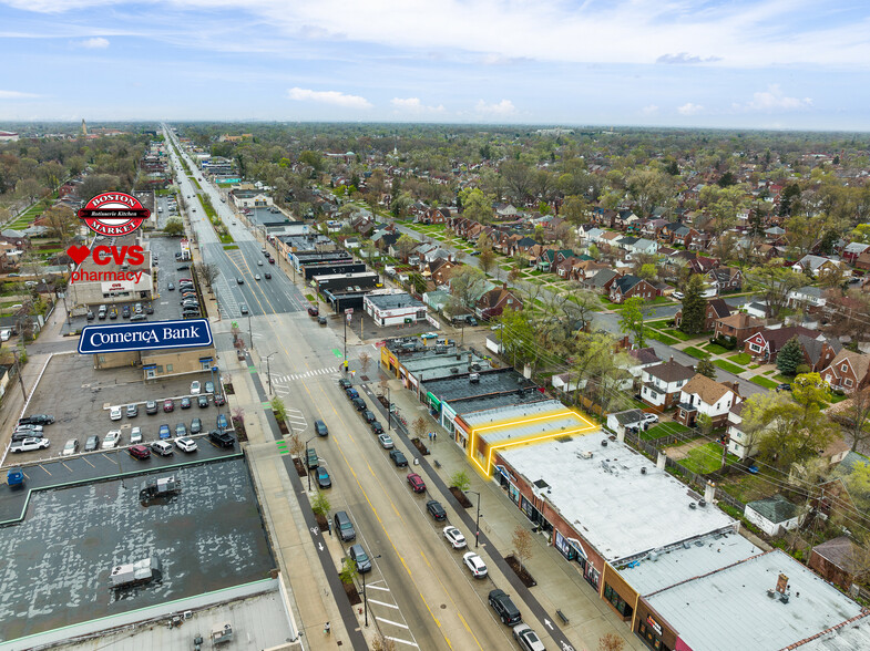 18955-18957 Livernois Ave, Detroit, MI for rent - Aerial - Image 3 of 3