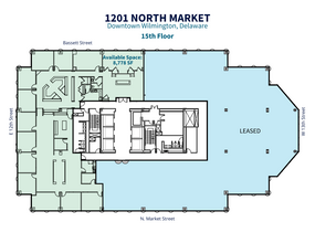 1201 N Market St, Wilmington, DE for rent Floor Plan- Image 2 of 2