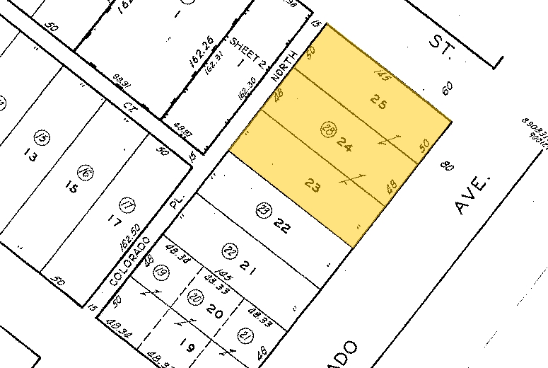 2929 Colorado Ave, Santa Monica, CA for sale - Plat Map - Image 1 of 1