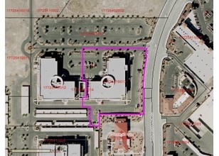 871 Coronado Center Dr, Henderson, NV - aerial  map view