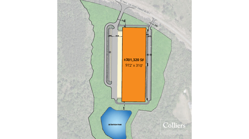 Fort Prince Blvd, Wellford, SC for rent - Site Plan - Image 2 of 3