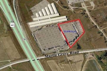 7200-7250 Martin Grove Rd, Vaughan, ON for rent - Aerial - Image 3 of 5