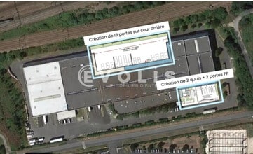 205 Rue De La Motte, Lieusaint, SEM - Aerial  map view