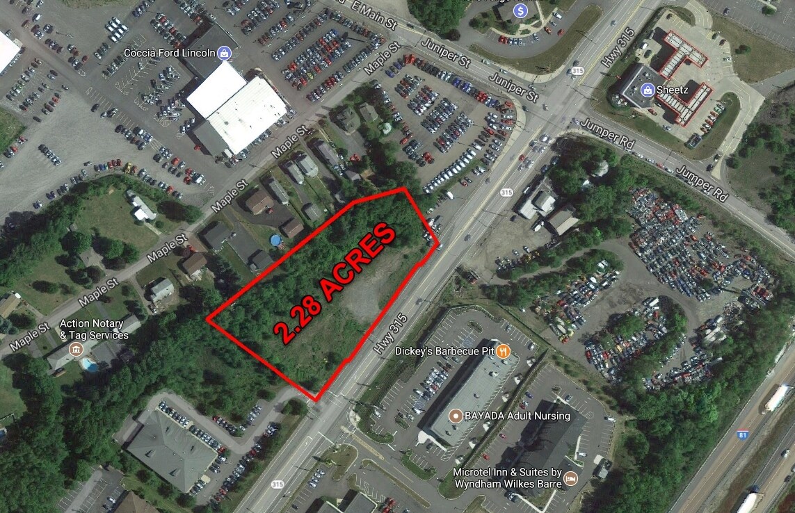 Route 315 & Jumper Rd, Wilkes Barre, PA for sale Primary Photo- Image 1 of 1