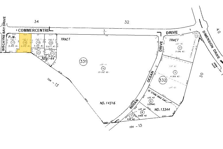 25652 Commercentre Dr, Lake Forest, CA for rent - Plat Map - Image 2 of 4