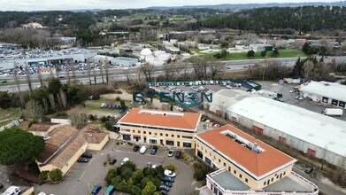 Aix-en-Provence, BDR - Aerial  map view
