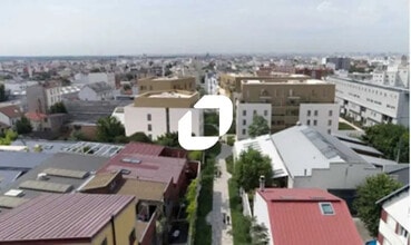 Montreuil - Aerial  map view