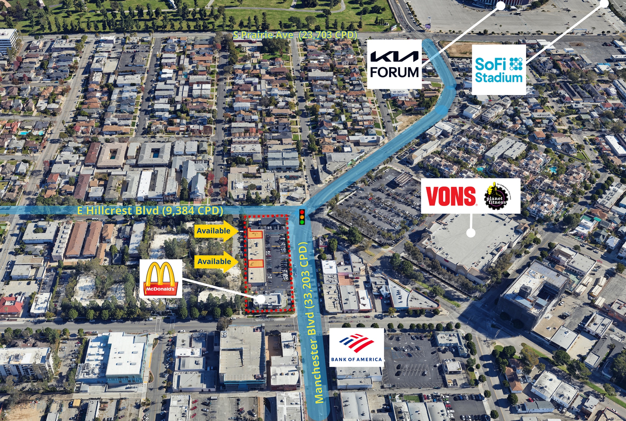 401-425 E Manchester Blvd, Inglewood, CA to rent Building Photo- Image 1 of 4