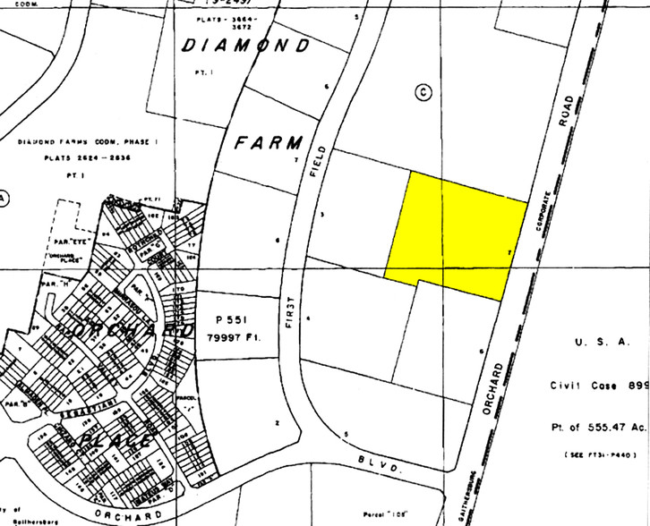 704 Quince Orchard Rd, Gaithersburg, MD for rent - Plat Map - Image 2 of 11