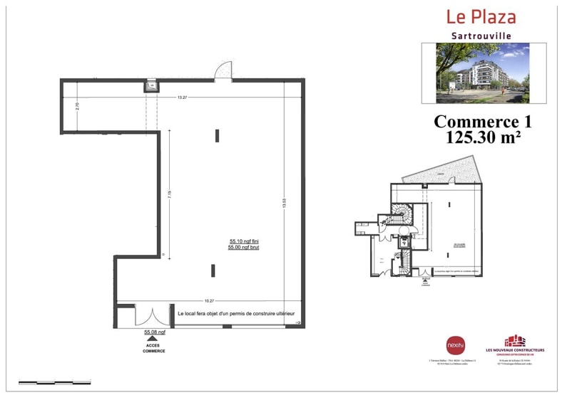 135 Avenue General De Gaulle, Sartrouville to rent - Floor Plan - Image 2 of 3
