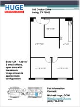 580 Decker Dr, Irving, TX to rent Floor Plan- Image 1 of 1
