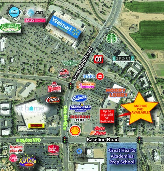 More details for 1835 S Greenfield Rd, Mesa, AZ - Retail for Rent