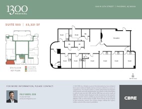 1300 N 12th St, Phoenix, AZ for rent Floor Plan- Image 1 of 1