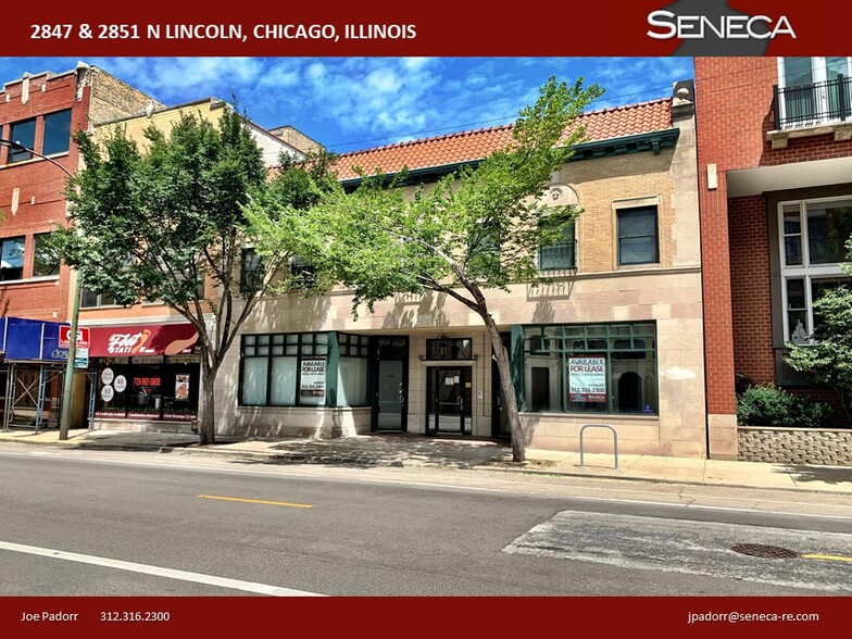 2847-2851 N Lincoln Ave, Chicago, IL for sale - Building Photo - Image 1 of 1