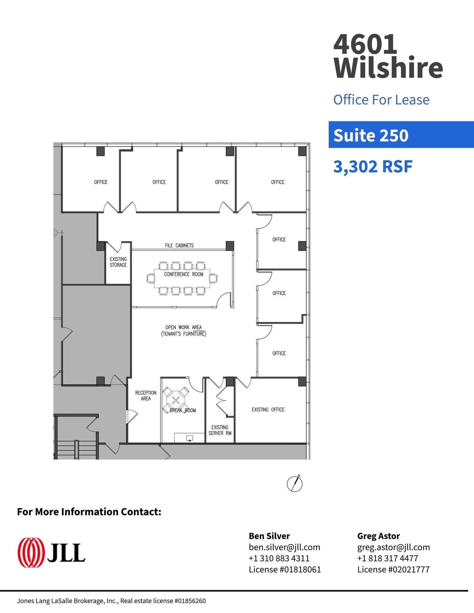 4601 Wilshire Blvd, Los Angeles, CA to rent Site Plan- Image 1 of 1