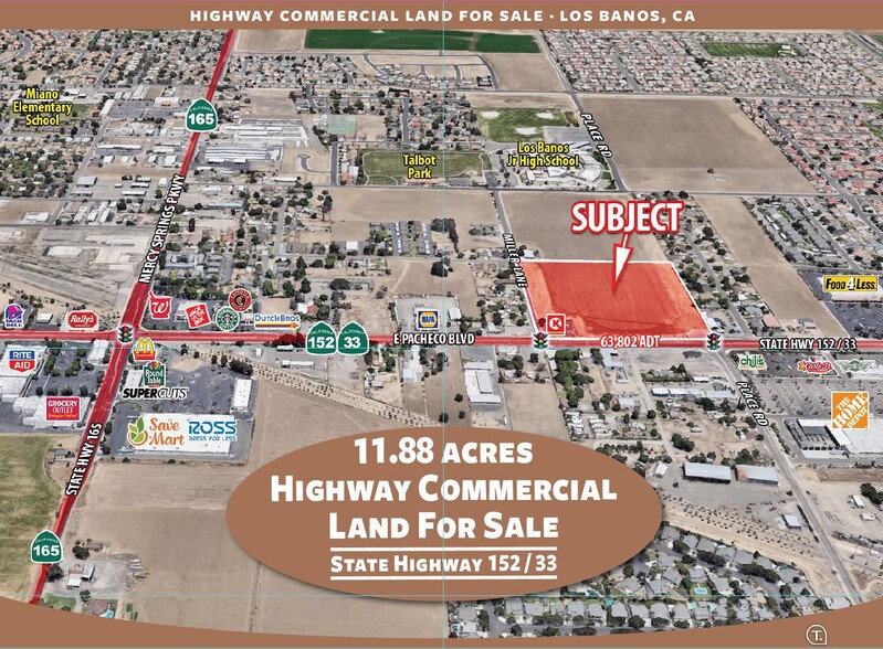 HWY 152, Los Banos, CA for sale - Primary Photo - Image 1 of 2