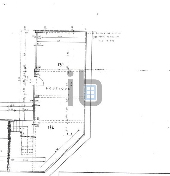 Retail in Boulogne-Billancourt to rent - Floor Plan - Image 3 of 3