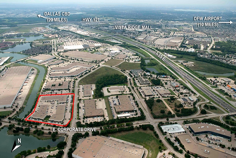 520 E Corporate Dr, Lewisville, TX for rent - Aerial - Image 2 of 5