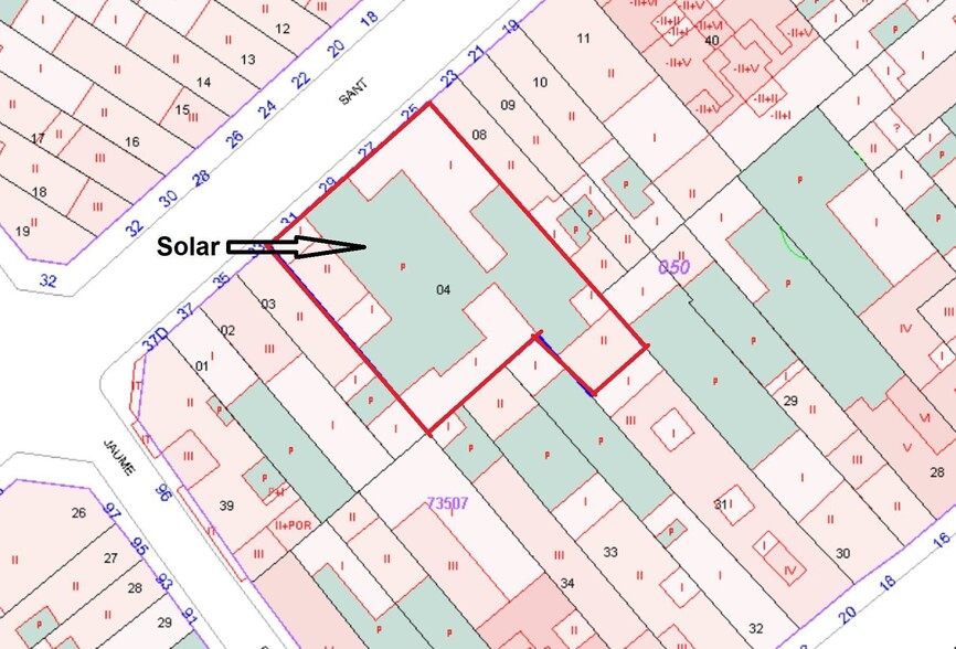 Carrer de Sant Manuel, 25, Vila-real, Castellón for sale - Floor Plan - Image 1 of 5