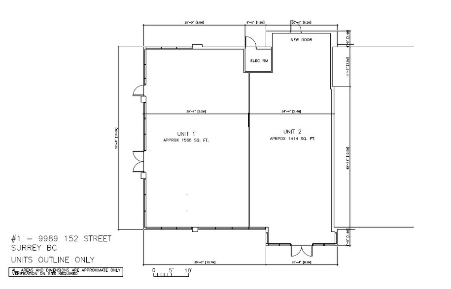 9989 152nd St, Surrey, BC for rent - Floor Plan - Image 2 of 4