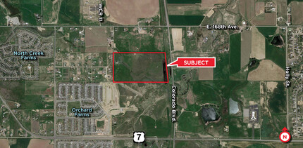 E 168th, Thornton, CO for sale Aerial- Image 1 of 2