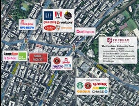 248-260 E Fordham Rd, Bronx, NY - AERIAL map view - Image1