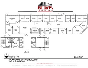 801 S Fillmore St, Amarillo, TX for rent Floor Plan- Image 1 of 1