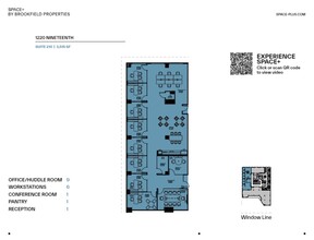 1220 19th St NW, Washington, DC for rent Floor Plan- Image 1 of 2