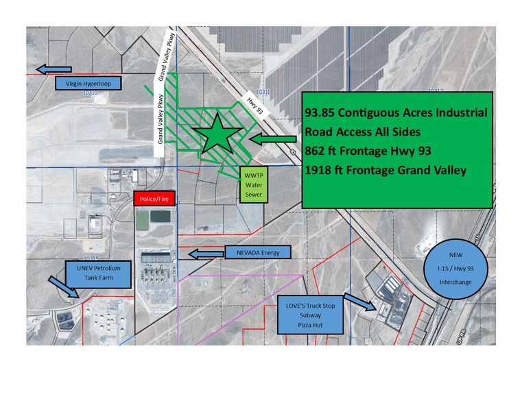 Highway 93 & Interstate 15, Las Vegas, NV for sale - Building Photo - Image 1 of 1