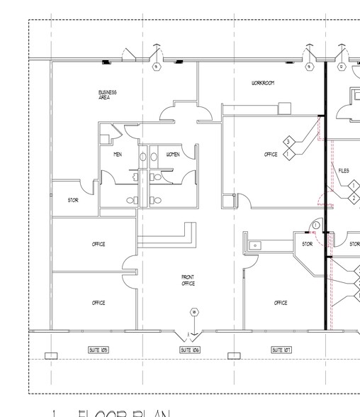 9610-9640 W Tropicana Ave, Las Vegas, NV for rent - Site Plan - Image 1 of 12