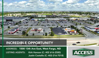 More details for 1500 13th Ave E, West Fargo, ND - Retail for Rent