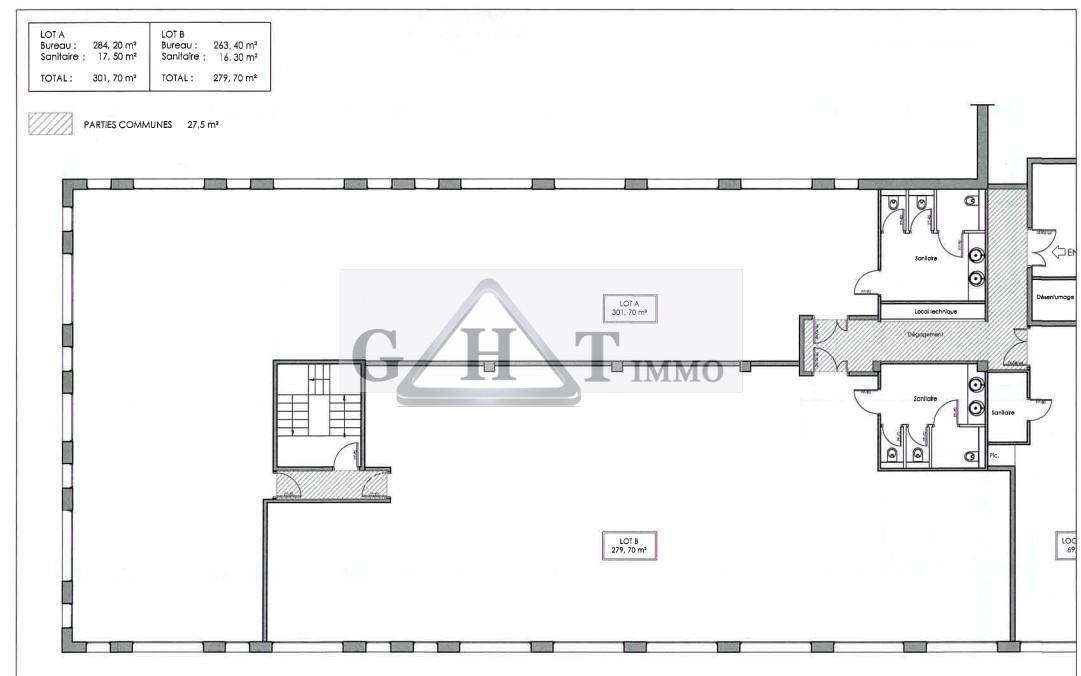 Office in Serris to rent Floor Plan- Image 1 of 3