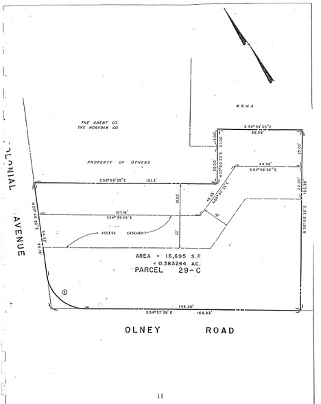 400 W Olney Rd, Norfolk, VA for rent - Plat Map - Image 3 of 4