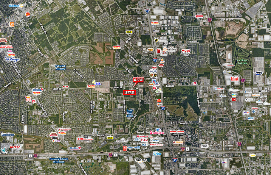 O Spears Rd, Houston, TX for sale - Aerial - Image 1 of 10