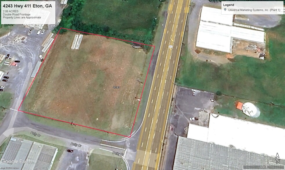 4243 Hwy 411, Chatsworth, GA for sale - Aerial - Image 1 of 2